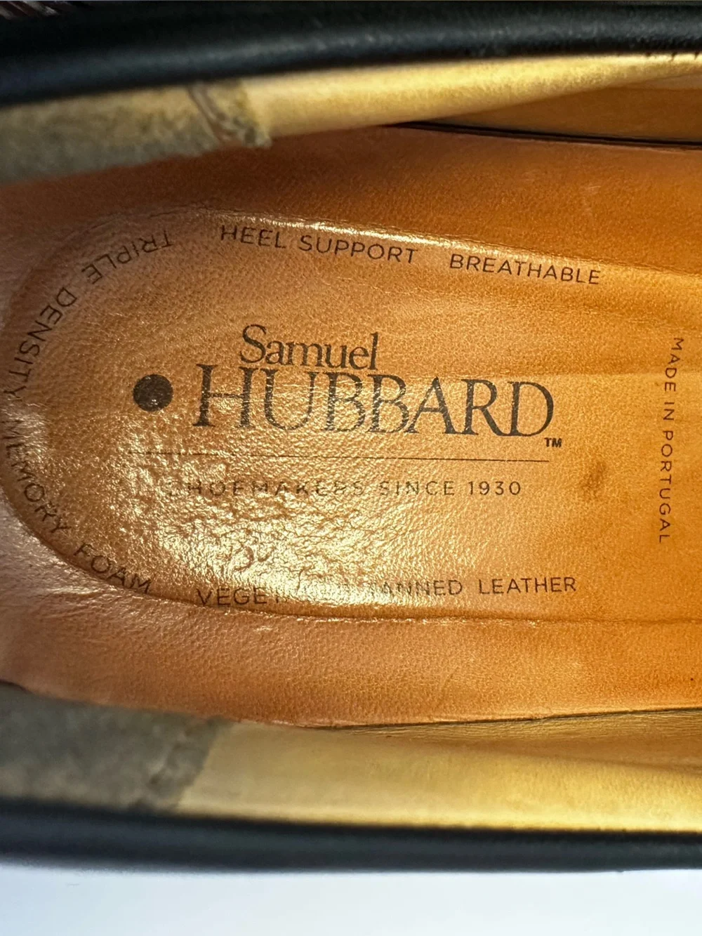 Samuel Hubbard Men's Black Frequent Traveler Slip On Loafers- Size 11